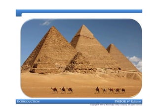 INTRODUCTION PMBOK 6th Edition
Copyright © 2018 by Knowledge valley Company. All rights reserved.
 