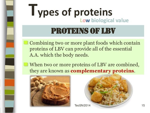 What are complementary proteins?