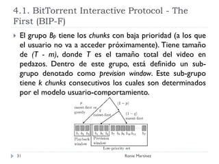 Protocolos basados en bit torrent para acceso interactivo a sistemas ...