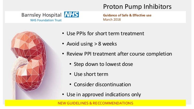 Proton Pump Inhibitors : 2019 Guidelines &amp; Recommendations
