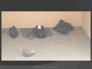 PSICOLOGÍA FORENSE – OFICRI-DIRINCRI
 