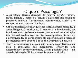 1 psicologia | PPTX