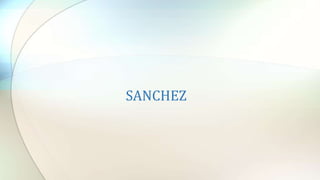 SANCHEZ
 