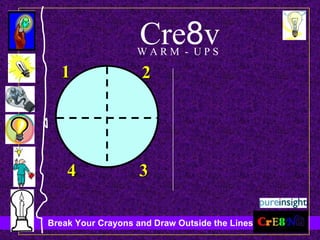 Cre 8 v W A R M  -  U P S 1 2 3 4 