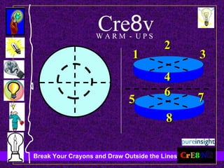 Cre 8 v W A R M  -  U P S 1 2 3 4 5 6 7 8 