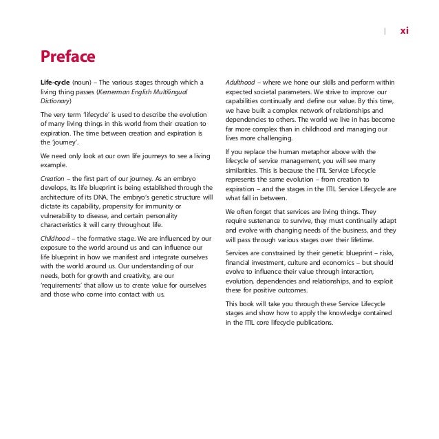 The Official Introduction To The Itil Service Lifecycle