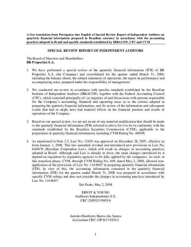 Earnings Release 1Q08