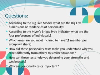 Lesson 1 Quarter 1 in Personal Development | PPTX