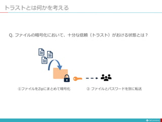 トラストとは何かを考える
 