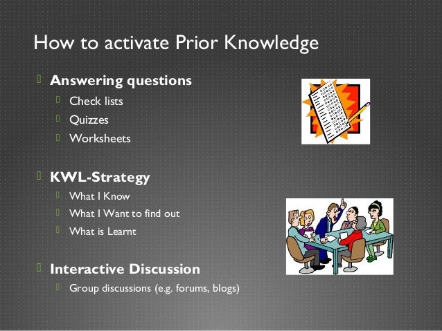 Qed527 Engaging Prior Knowledge