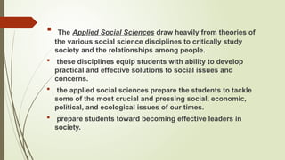 1Q_Lesson 1 in applied sciences: Introduction of the applied social ...