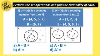 1Q LP 3.4 Venn Diagram & Set Operation (Complement and DIfference).ppsx