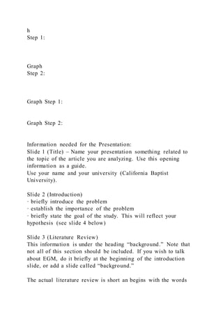 1 Quantitative Analysis Project Assignment Overvi Docx