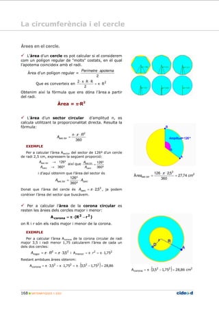 CIRCUMFERÈNCIA I CERCLE | PDF