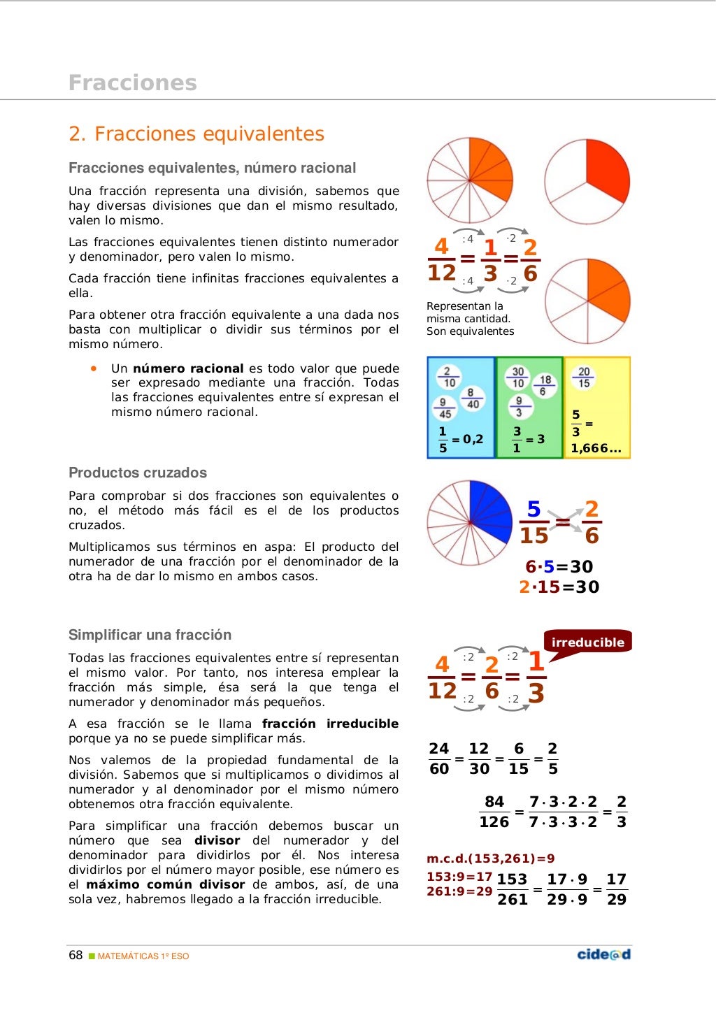 Fracciones 5to. primaria