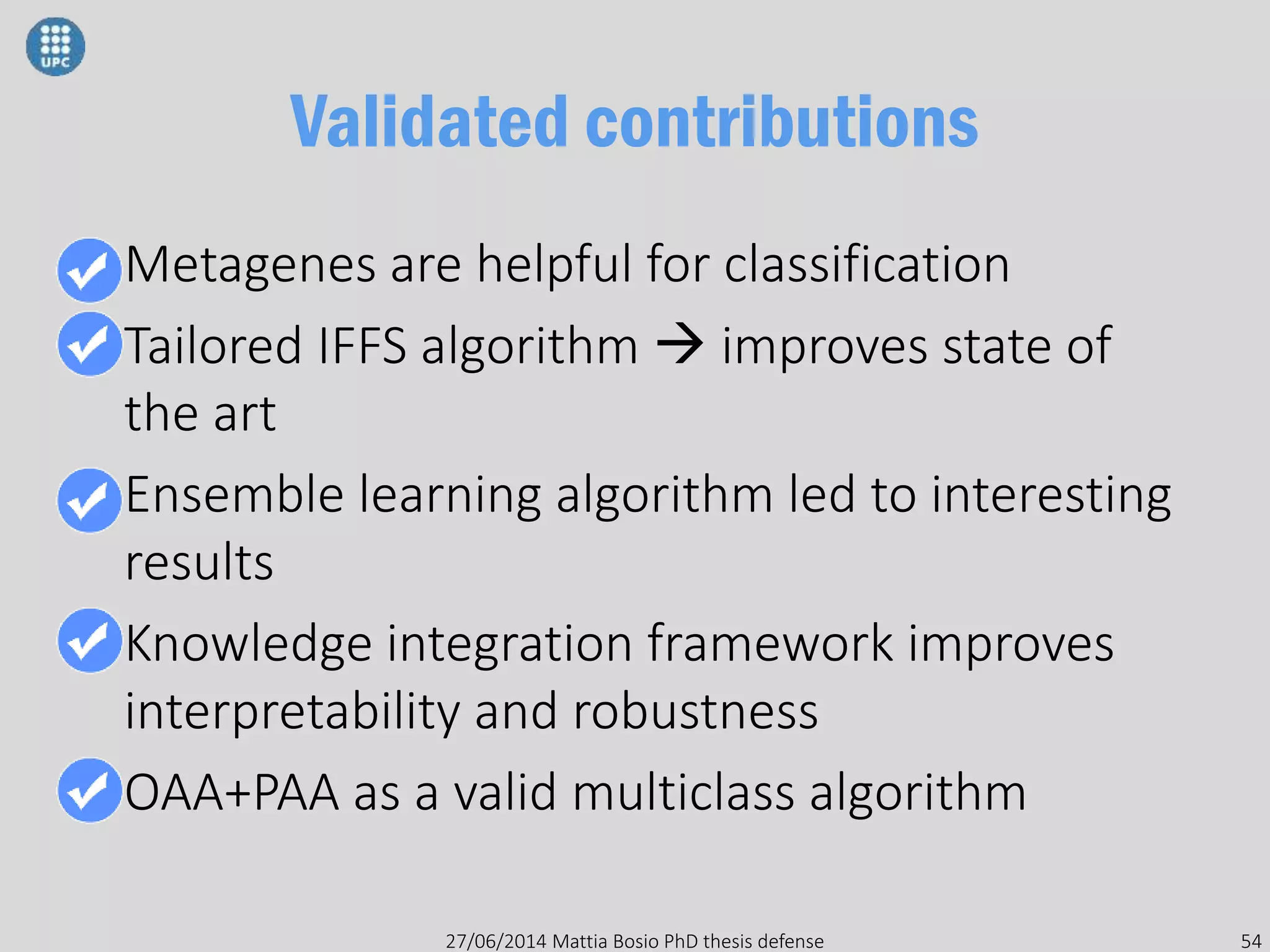 My PhD thesis presentation slides | PPTX
