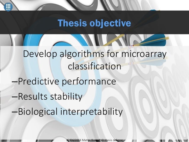 Phd dissertation proposal presentation