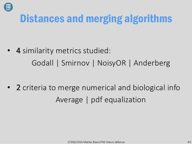 Benchmarking phd thesis