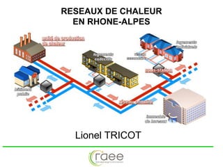 RESEAUX DE CHALEUR
EN RHONE-ALPES

Lionel TRICOT

 