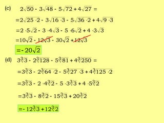 Comprehensive Guide to Nth Roots and Their Properties in Mathematics | PPT