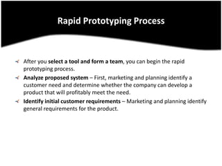 1 rapid prototyping model | PPTX