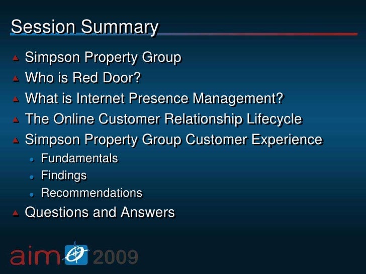 An Apartment Firm S Web Presence How Customers Respond