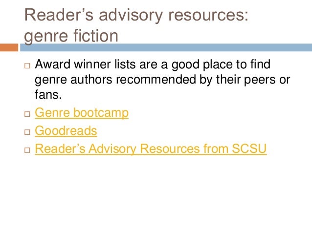 Plus Is A Reader s Advisory Resource