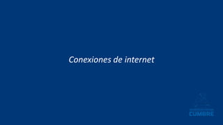 Conexiones de internet
 