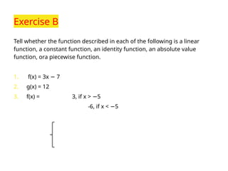 General Mathematics_Grade 11Representation of Functions | PPT image.