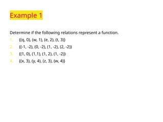 General Mathematics_Grade 11Representation of Functions | PPT image.