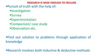 RESEARCH METHODOLOGY - INTRODUCTION