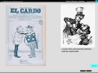 tornar L’oncle Sam arrancant  les darreres colònies espanyoles 