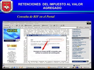 Numero De Rif Retenciones de IVA | PPT