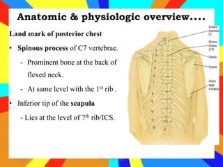 Review of anatomy and physiology of respiratory system | PPTX