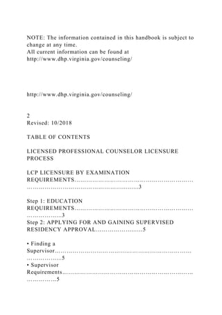 1 Revised 102018 LPC LICENSURE PROCESS HANDBOOK .docx