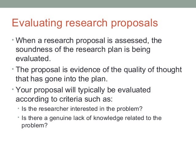 Distributed database research proposal