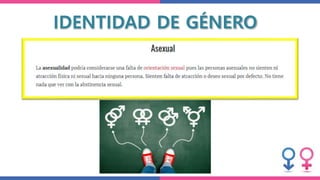 IDENTIDAD DE GÉNERO
 