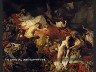 The style is also dramatically different
 