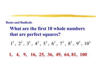 1 Roots and Radicals.pptx1 Roots and Radicals.pptx