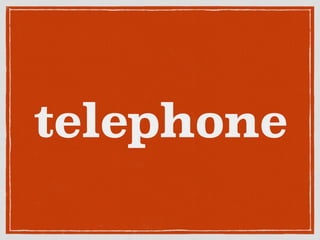 telephone