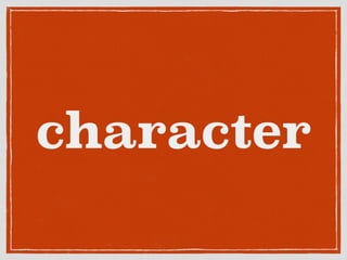character