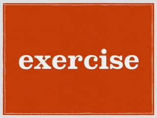 exercise