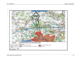 PLU d’ORGERUS Rapport de présentation
Dossier approuvé en septembre 2018 163
 