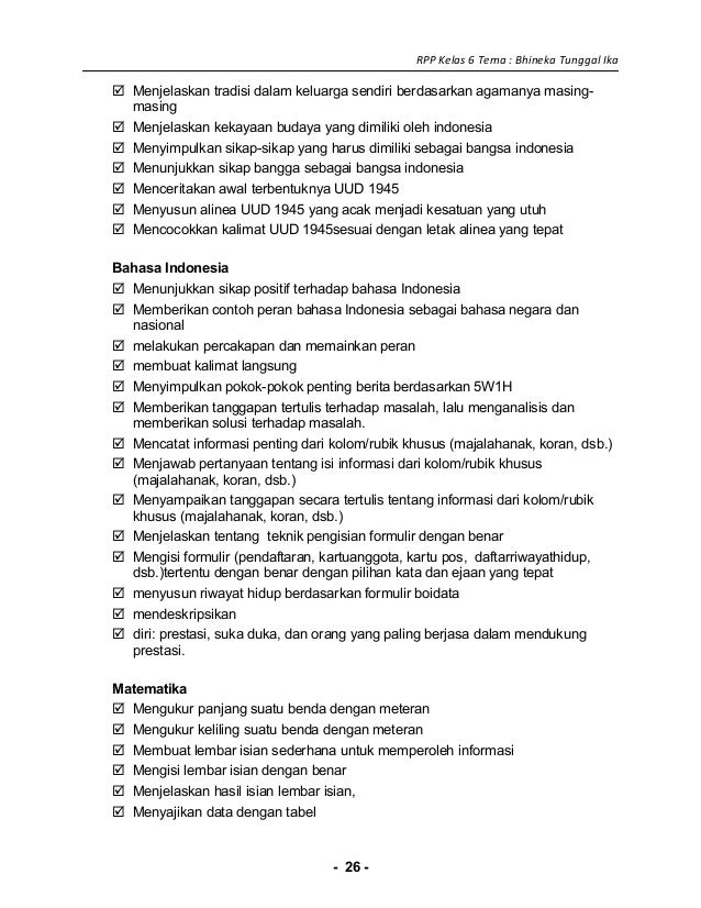 [1] rpp sd kelas 6 bhinneka tunggal ika