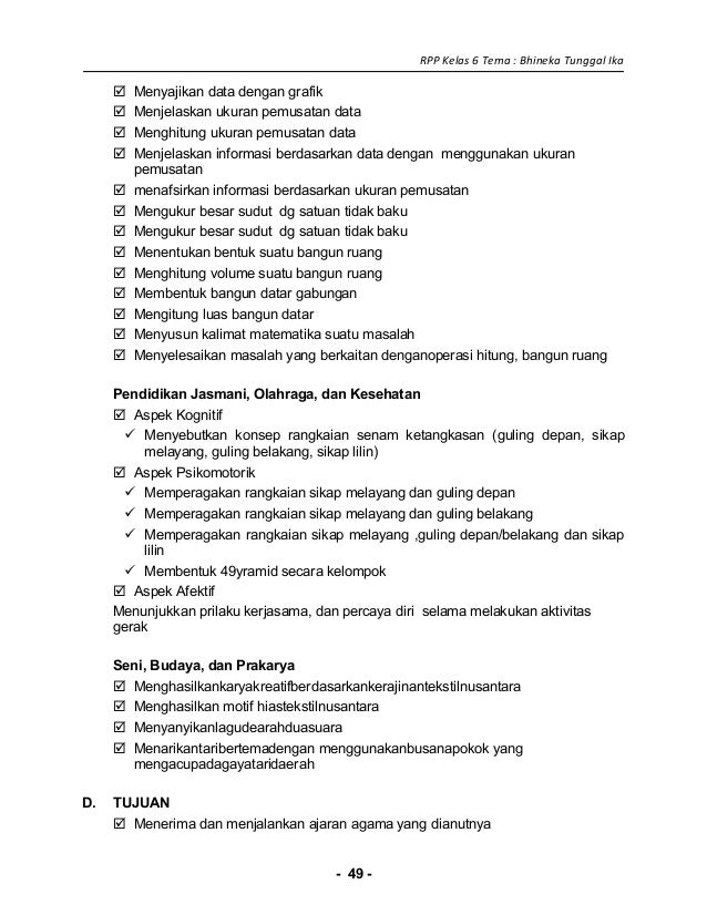 [1] rpp sd kelas 6 bhinneka tunggal ika