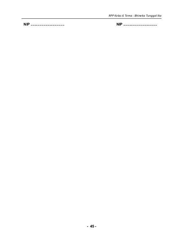 [1] rpp sd kelas 6 bhinneka tunggal ika