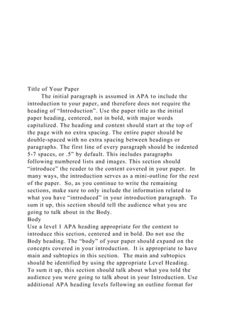 1Running head TITLE OF YOUR PAPER (50 characters max)4.docx