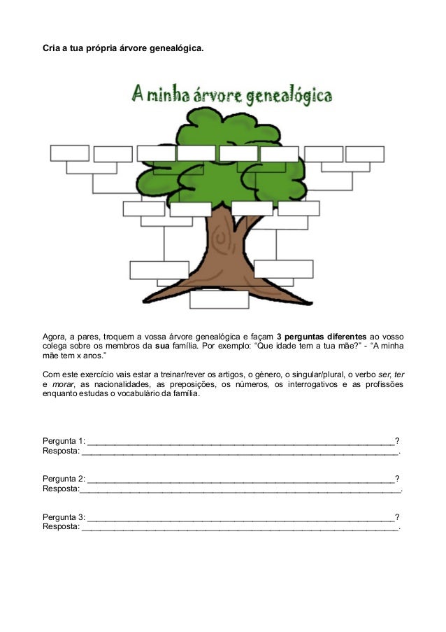 arvore genealogica