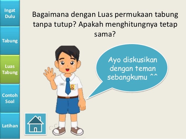 PPT Luas Permukaan Tabung (Kelas VIII SMP)