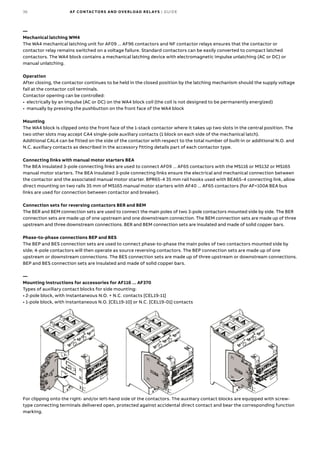 Latching Unit Comprehensive Guide to ABB Contactors and Overload Relays: Standards ...